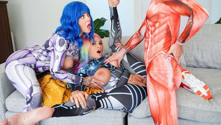 Brazzers - Kali Roses - Tyler Cruise - Charli Phoenix - Cocked & Loaded: Tagged & Teabagged / 14.10.2024