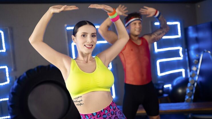 Fitness Rooms - Nelly Kent - Liam Salvatore - Dance coach works a big hard muscle / 07.09.2024