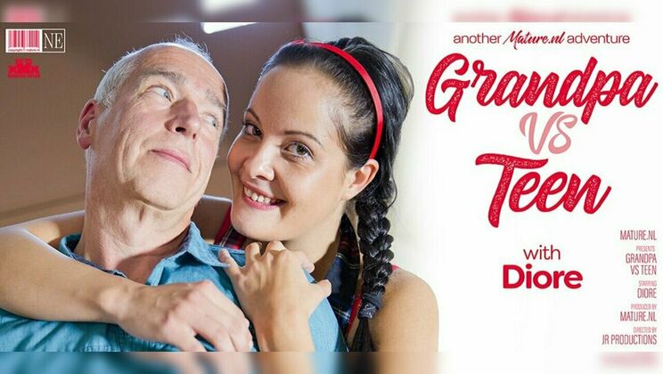 Mature.nl - Diore - Rolf - Horny old grandpa bumps into a naughty teen and they end up having sex! / 01.05.2023