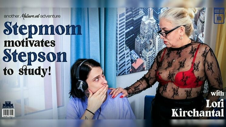 Mature.nl - Lil Endi - Lori Kirchantal - This toyboy gets fucking motivated by his horny stepmom Lori Kirchantal to study and fuck hardcore / 20.12.2023