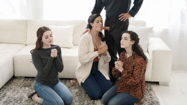 Mylf Classics - Lyra Lockhart - Penny Barber - Aria Carson - Calvin Hardy - His Three Freeuse Wives / 25.10.2023