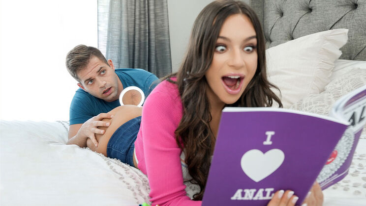 Teens Love Anal - April Olsen - Nicky Rebel - Coloring With April / 04.02.2022